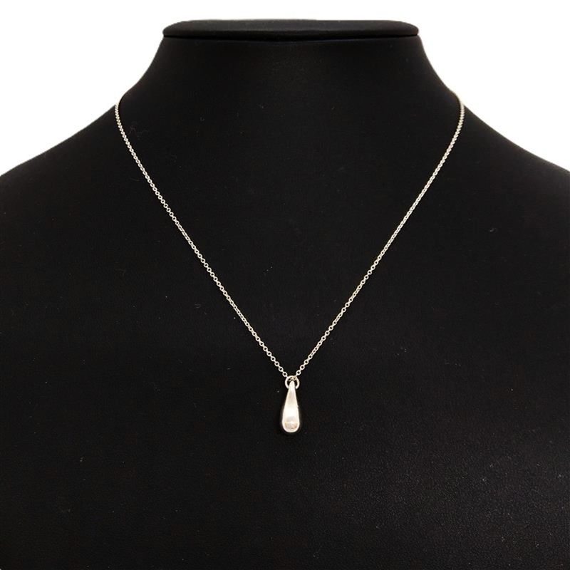 Tiffany & Co Tiffany & Co Teardrop Necklace Sv925 29g Silver