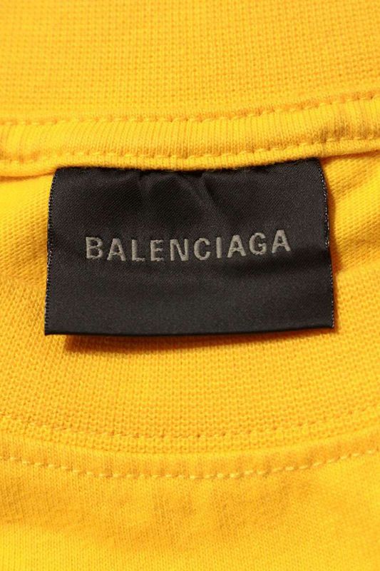 Balenciaga 6411675 Tnve7 Campaign Logo Print T-shirt Men's XXS