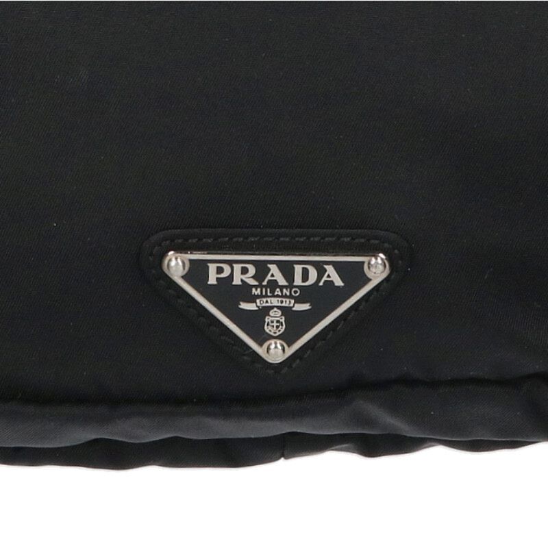 Prada 2vl056 Triangle Plate Re-nylon Waist Bag Men's