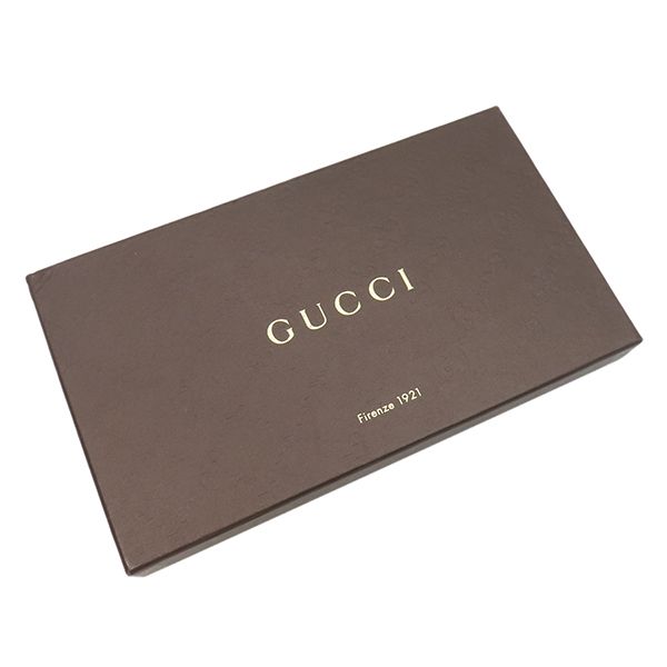 Gucci Long Wallet Diamante Fabric Leather Wool Black and Brown Gold Hardware