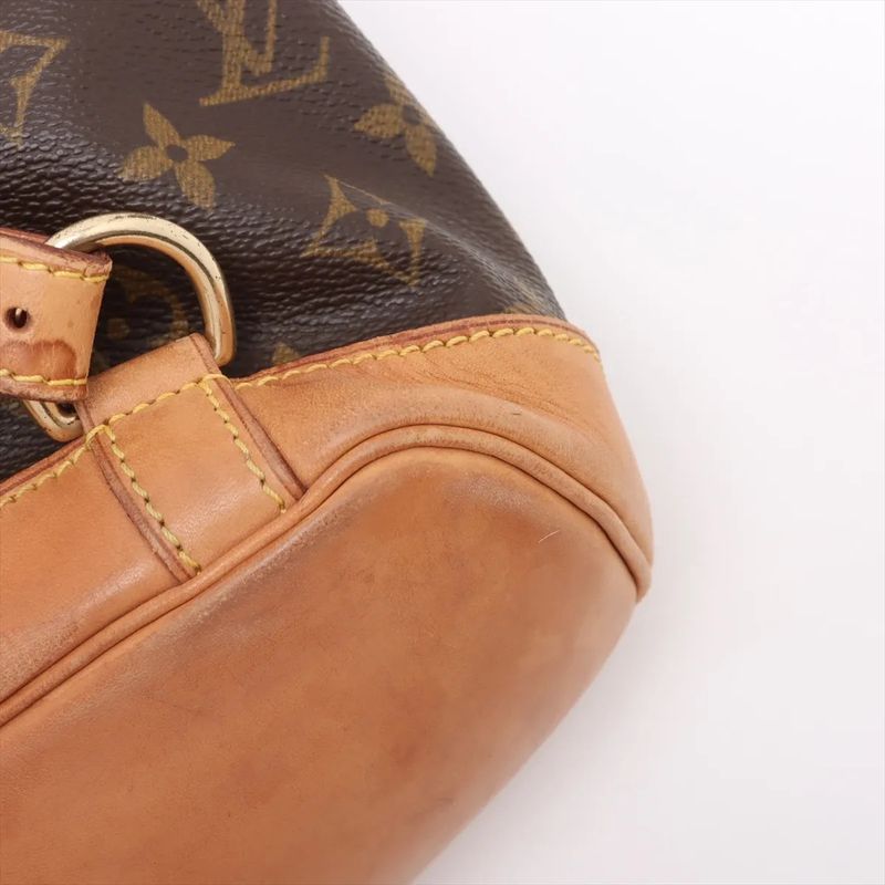 Louis Vuitton Monogram Montsouris MM M51136 Leather Backpack Sac Backpack Bag