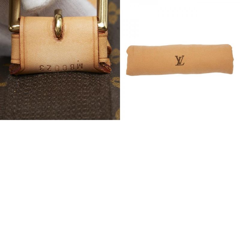 Louis Vuitton Monogram Satellite 53 Suitcase Travel Bag M23356 Brown PVC