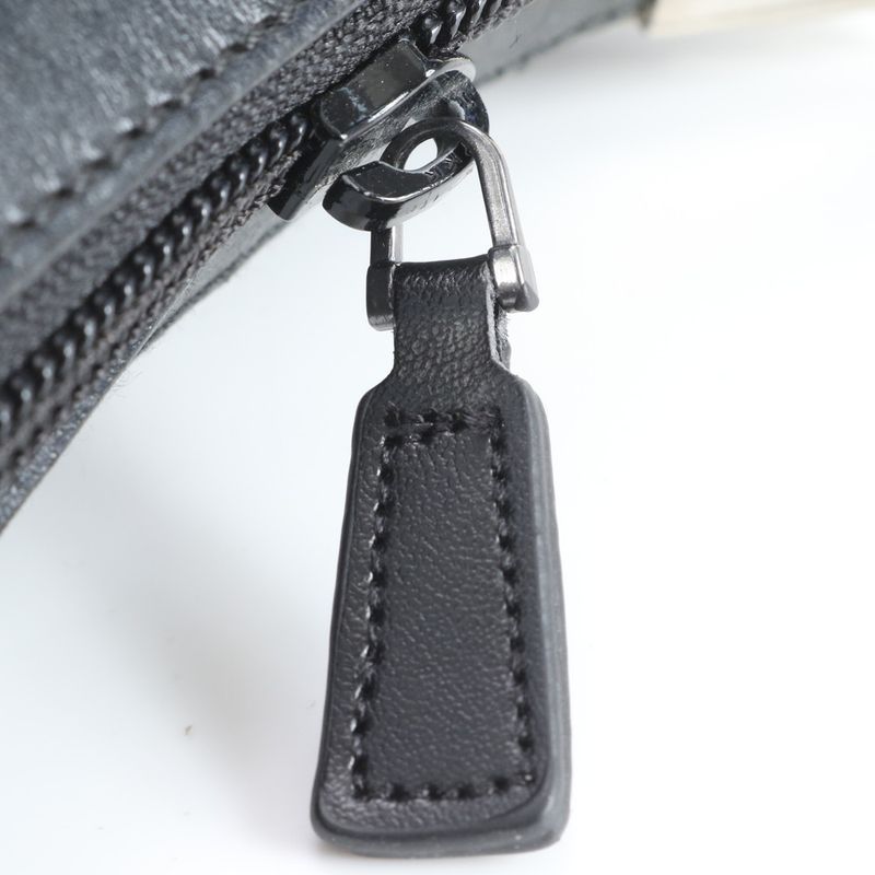 Gucci GG Canvas 35098 Leather Shoulder Bag Crossbody Messenger Commuter Tote