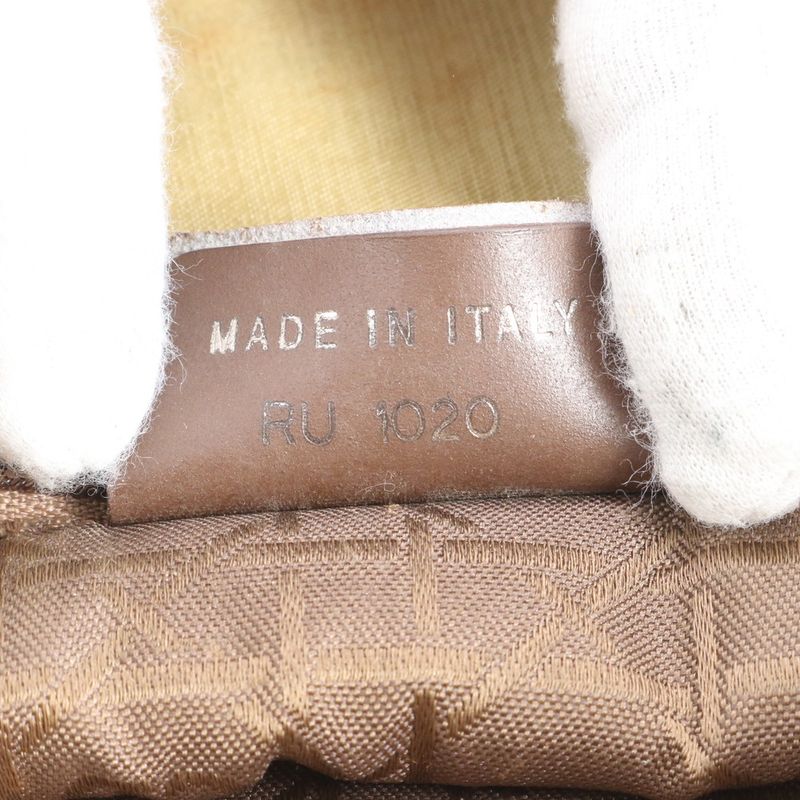 Christian Dior Canage Lady Dior Yellow Nylon Tote Bag Hand A4 Ladies ECM Cx43-5