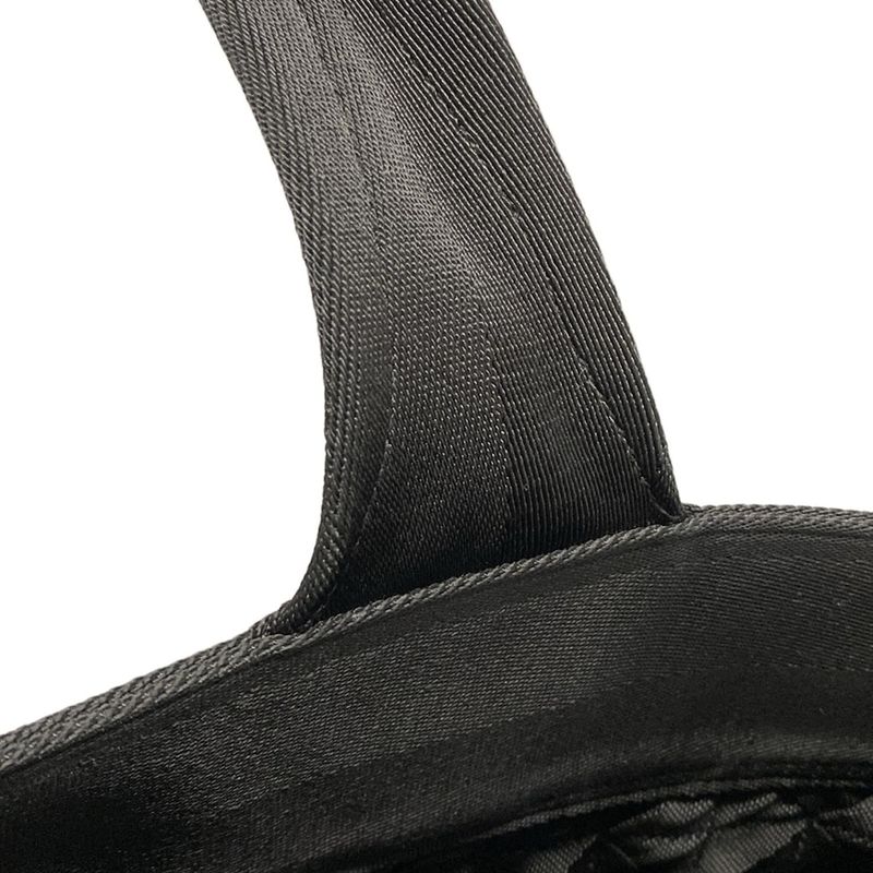 Bottega Veneta Intrecciato Webbing Tote Bag Black Quilted