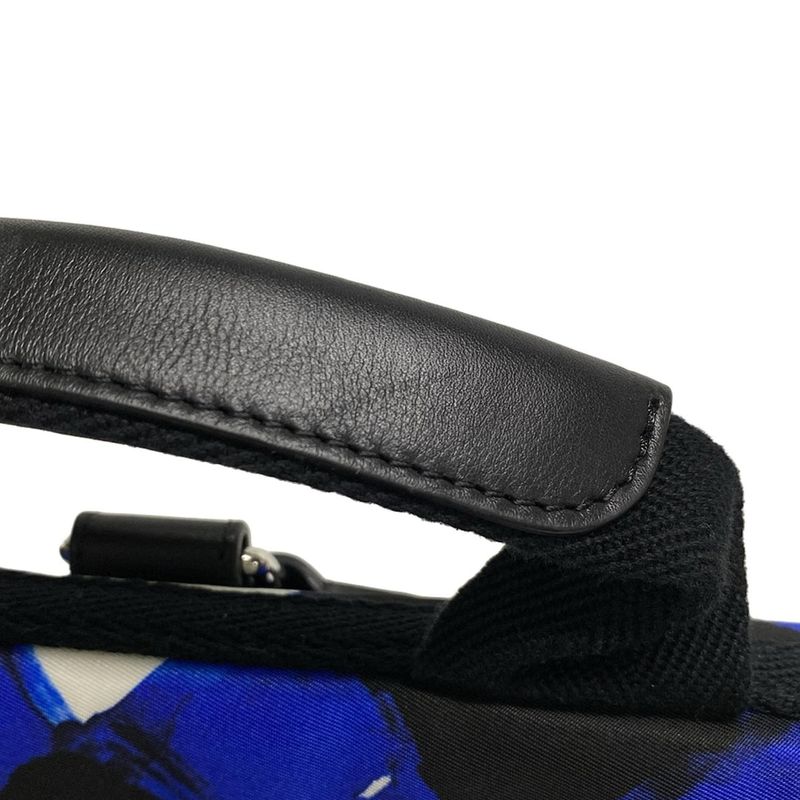 Chanel Backpack Sac Airline Blue×black×white