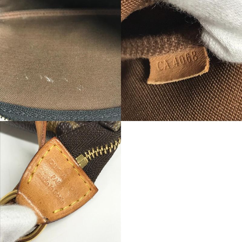 Louis Vuitton Pochette Accessoire M48615 Monogram Canvas Brown