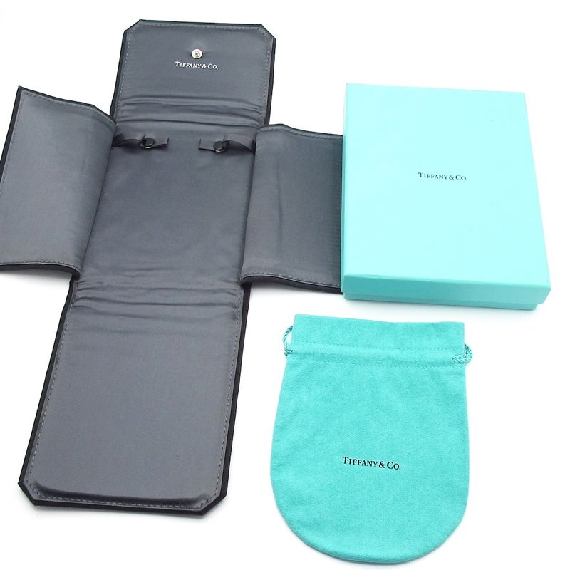 Tiffany & Co Necklace By-the-yard Diamonds And Silver 9p Diamonds