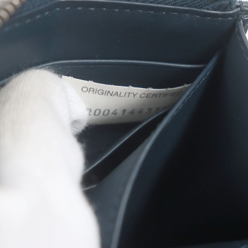 Bottega Veneta 765782 Cassette Square Compact Zip Around