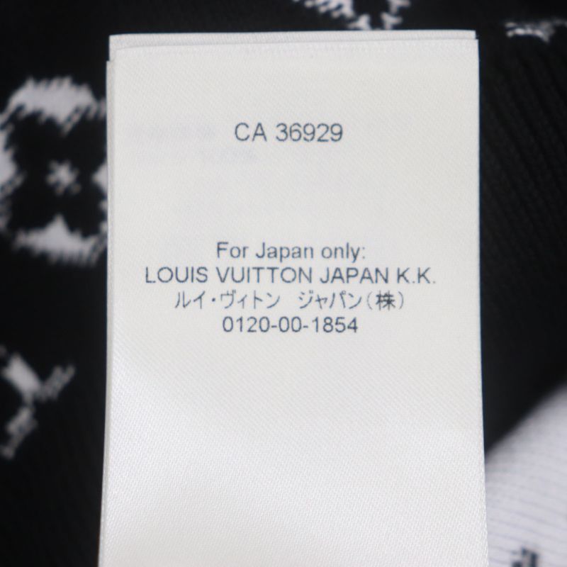 Louis Vuitton 23SS Hkn44w Monogram Crew Neck Knit Pullover Sweater With