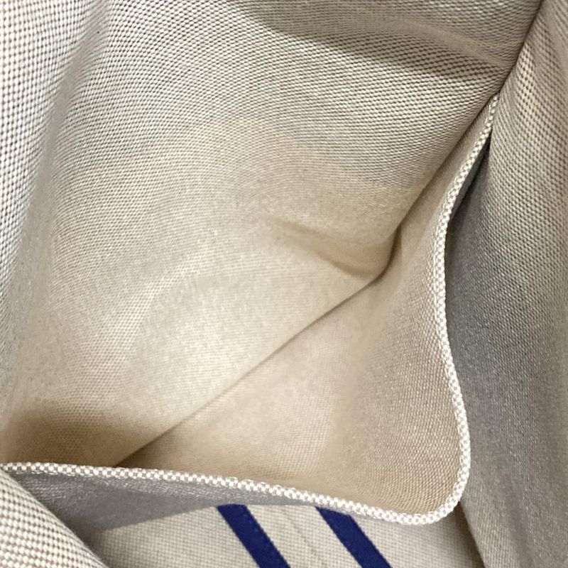 Hermes Tote Bag Escal À La Plage Ivory X Brown X Multi Silver Hardware /beach