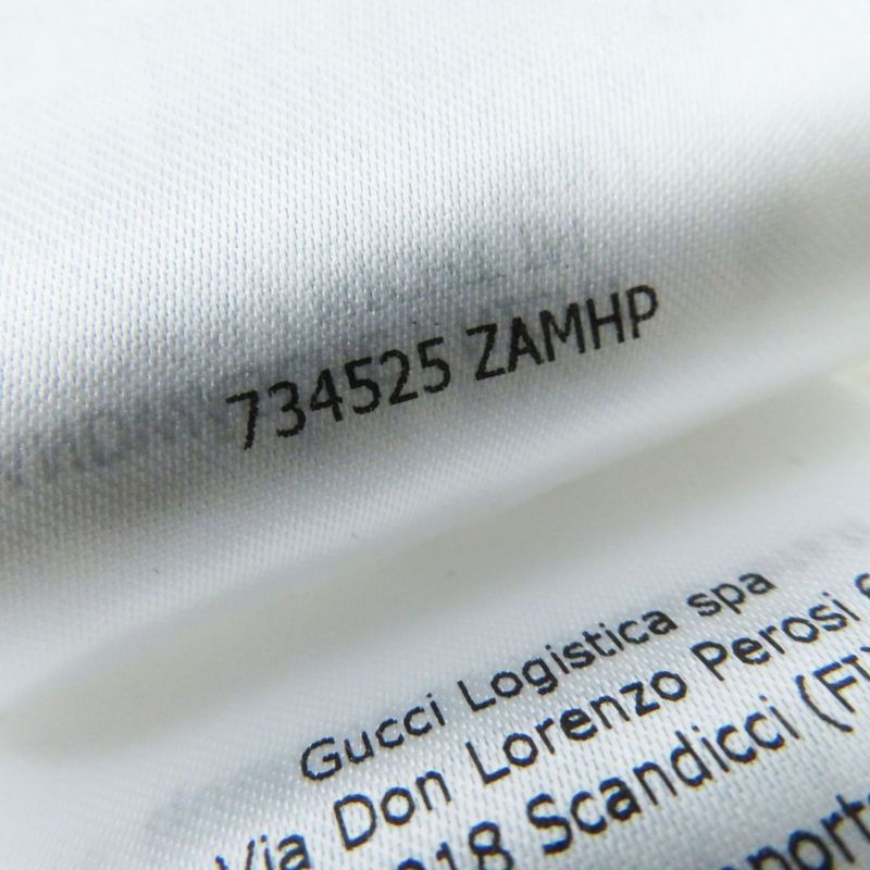 Hermes Gucci 734525 Women's Long Sleeve Cotton Poplin Shirt