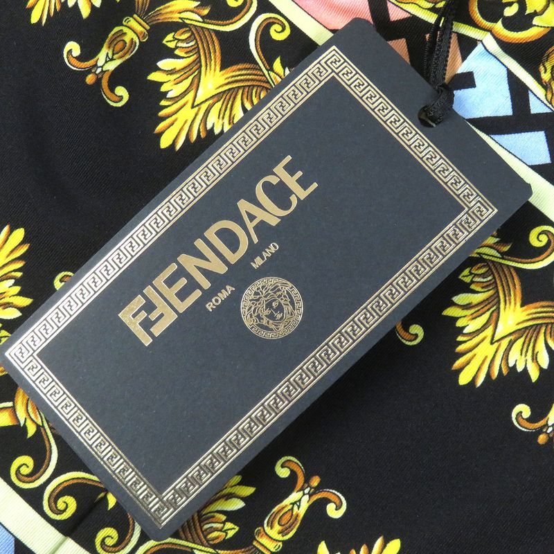 Fendi Versace Fendi Versace 22SS 1004962 Fendace Baroque Leggings Spats