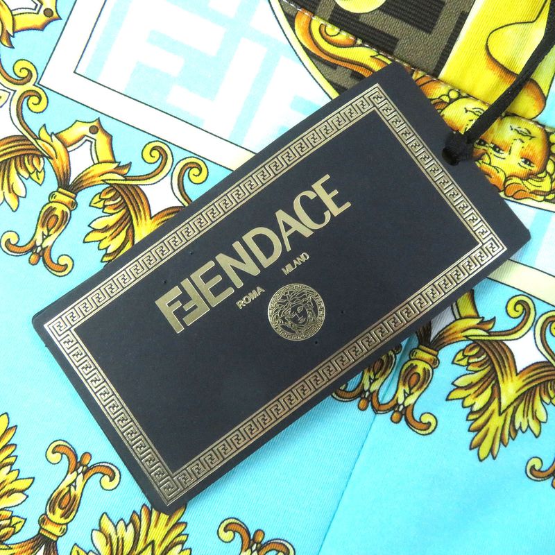 Fendi Versace Fendi Versace 22SS 1004962 Fendace Baroque Leggings Spats