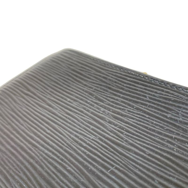 Louis Vuitton Epi Porte Monnaie Viennois M63242 Noir Black Leather