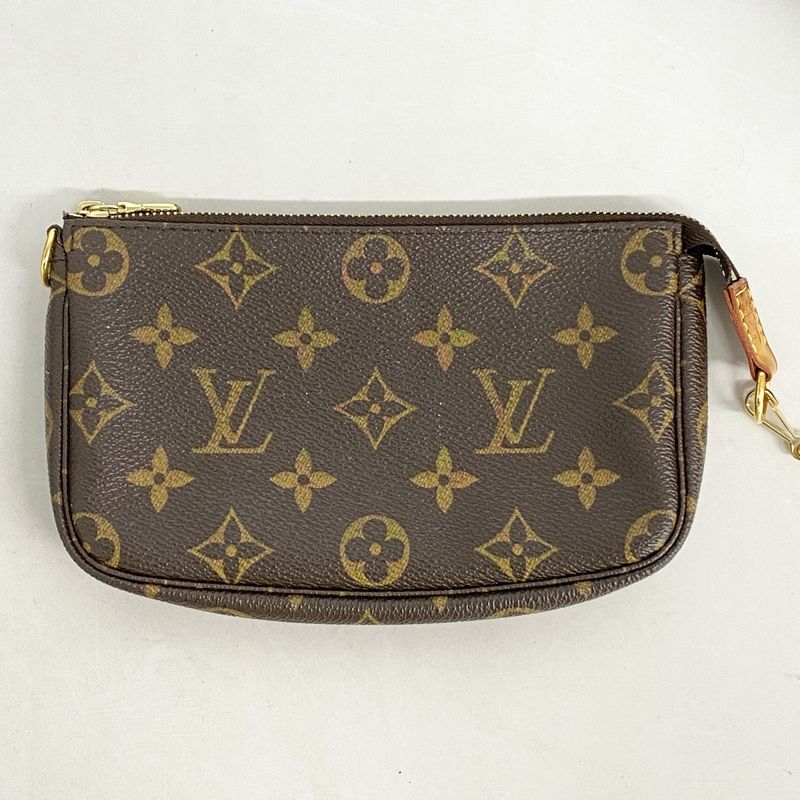 Louis Vuitton Tote Bag Monogram Bucket GM M42236 Brown Ladies