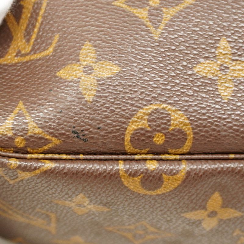 Louis Vuitton Pouch Monogram Trousse Toilette 28 M47522 Brown Women's
