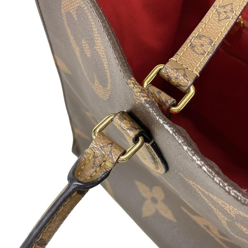Louis Vuitton Tote Bag Monogram Reverse On-the-go GM M44576 Monogram X Monogram