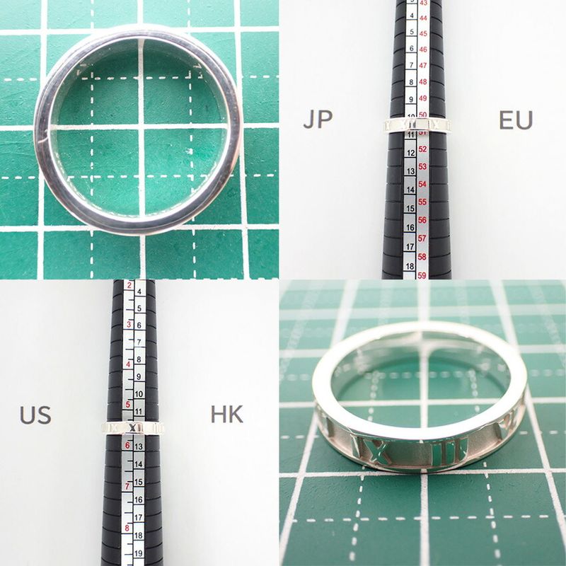 Tiffany & Co 925 Atlas Ring / Size 11 / J31-61