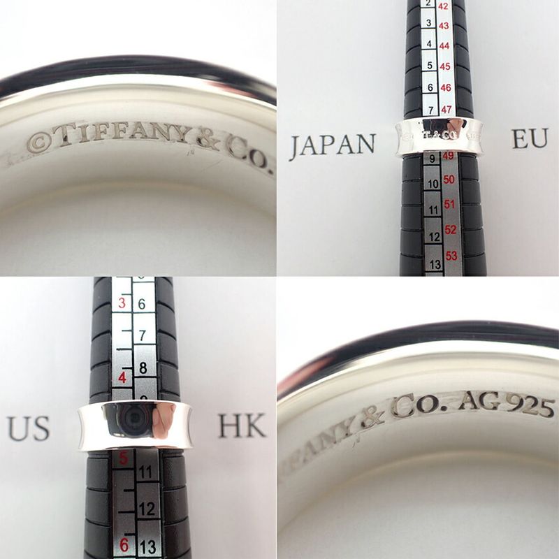 Tiffany & Co 925 1837 Ring /size 8/j9-4
