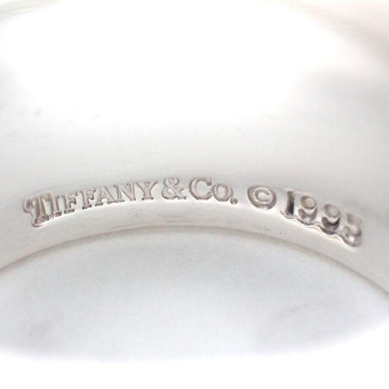 Tiffany & Co 925 Atlas Wide Ring / Size 14 / J45-1