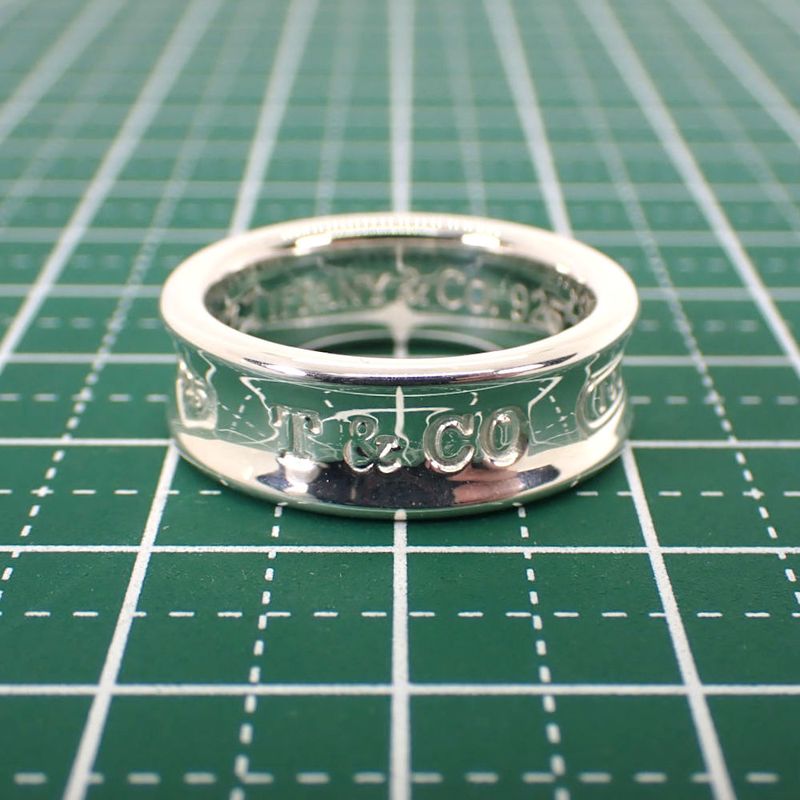 Tiffany & Co 925 1837 Ring /size 13/j8-4
