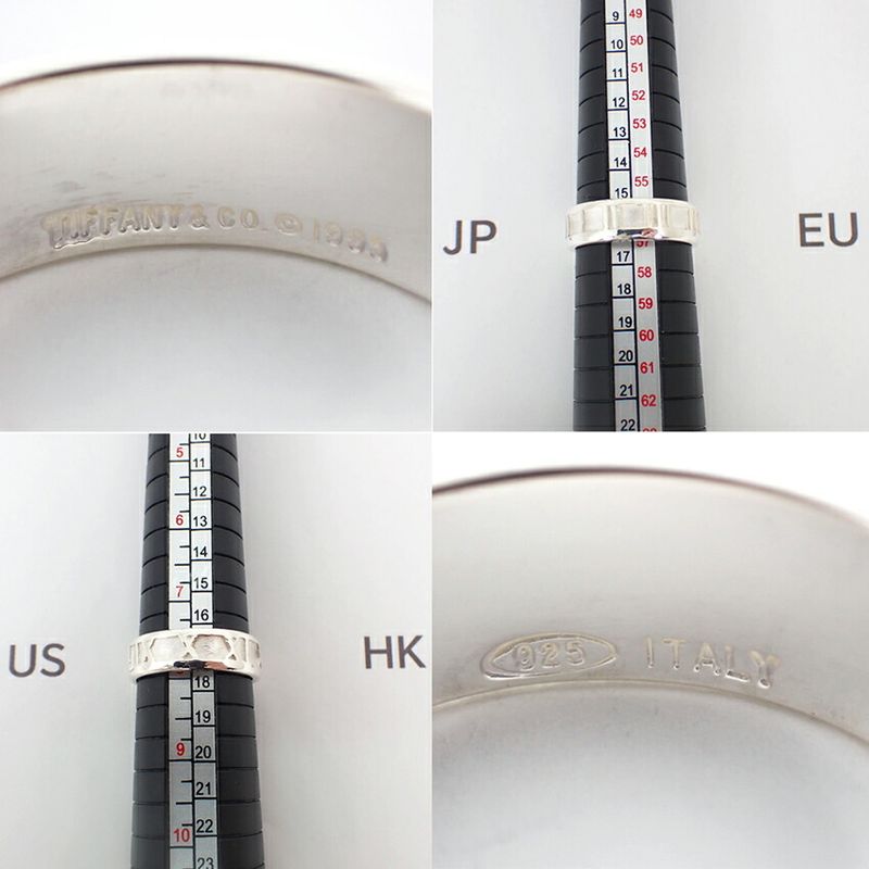 Tiffany & Co 925 Atlas Ring / #16/j47-6