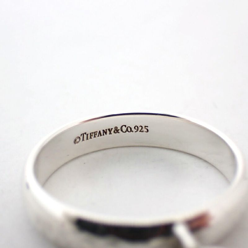 Tiffany & Co 925 1837 Cadenas Ring / Size 12.5 / J76-64