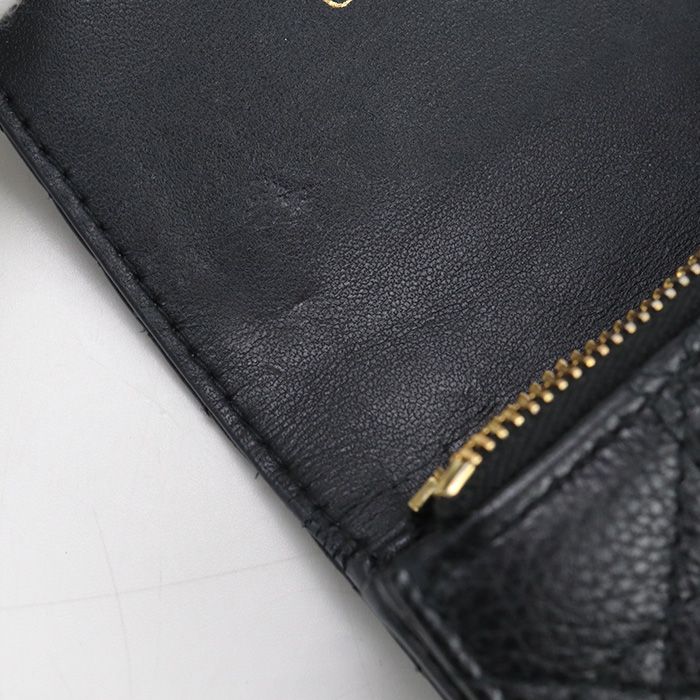 DIOR Glycine Wallet CARO S5132uwhc_m900 Bifold Wallet Calfskin Ladies