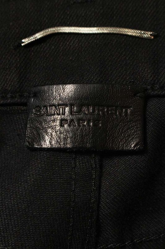 Saint Laurent Paris 525173 Yg869 Skinny Denim Pants Men's 26