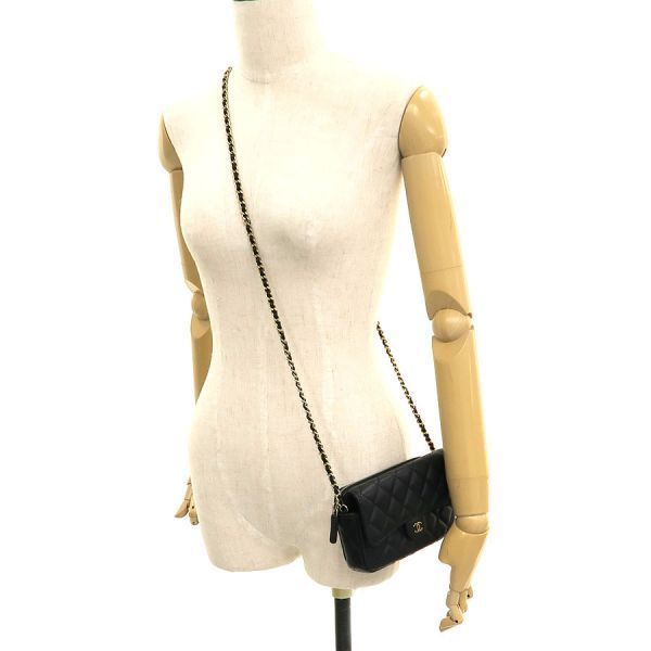 Chanel Matelasse Chain Wallet [grade A