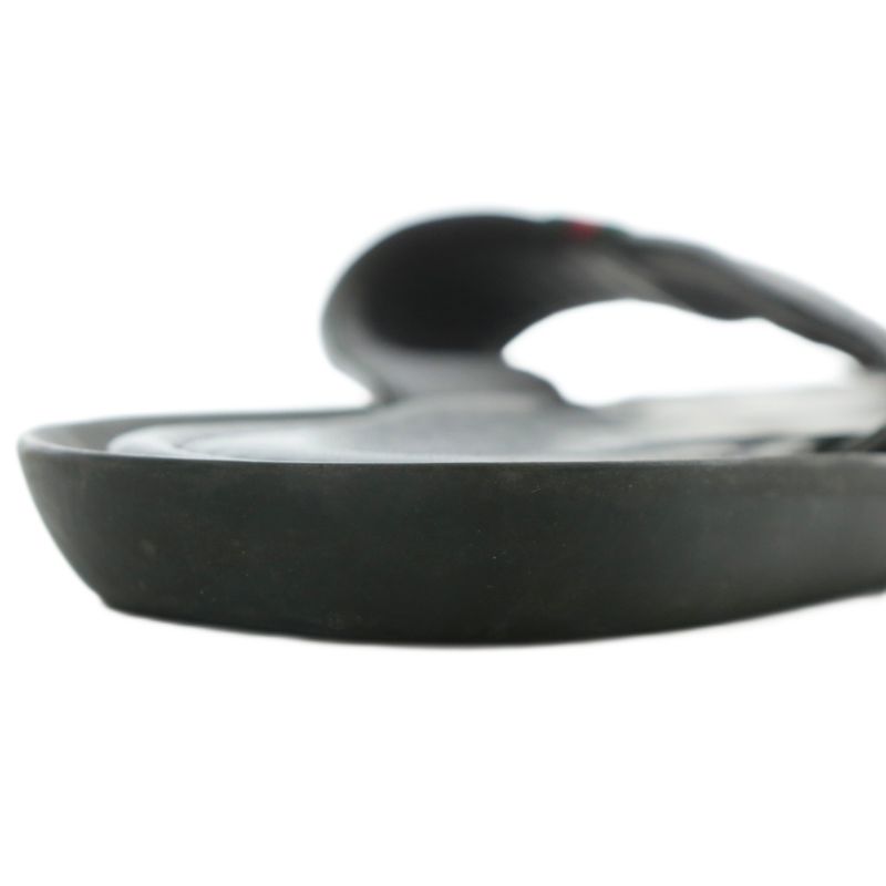 Gucci Flip Flops Thong Leather GG Supreme Sherry Line 6.5 25.5cm (10.04in)