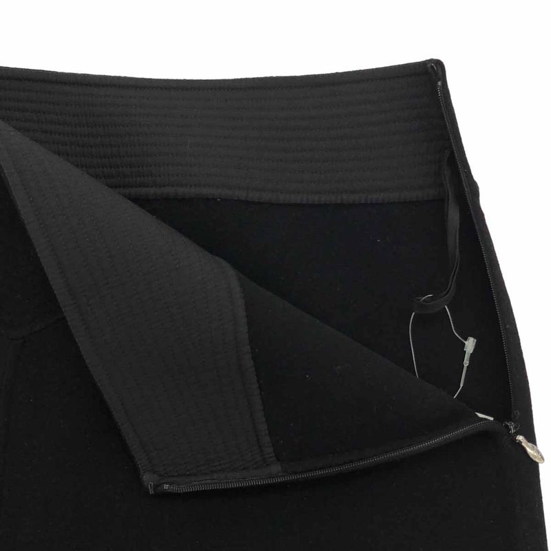 Louis Vuitton Cashmere Skirt Black 38