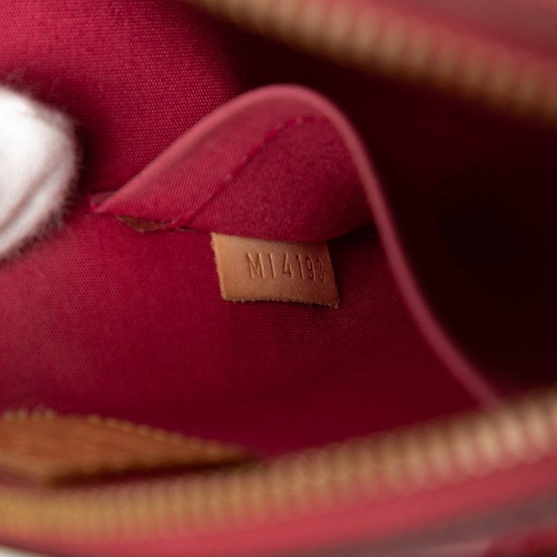 Louis Vuitton Monogram Vernis Alma BB Handbag Shoulder Bag 2WAY M90174 Threes