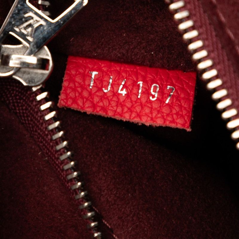 Louis Vuitton Freedom Tote Shoulder Bag 2WAY M54844 Red Wine Red Leather Women