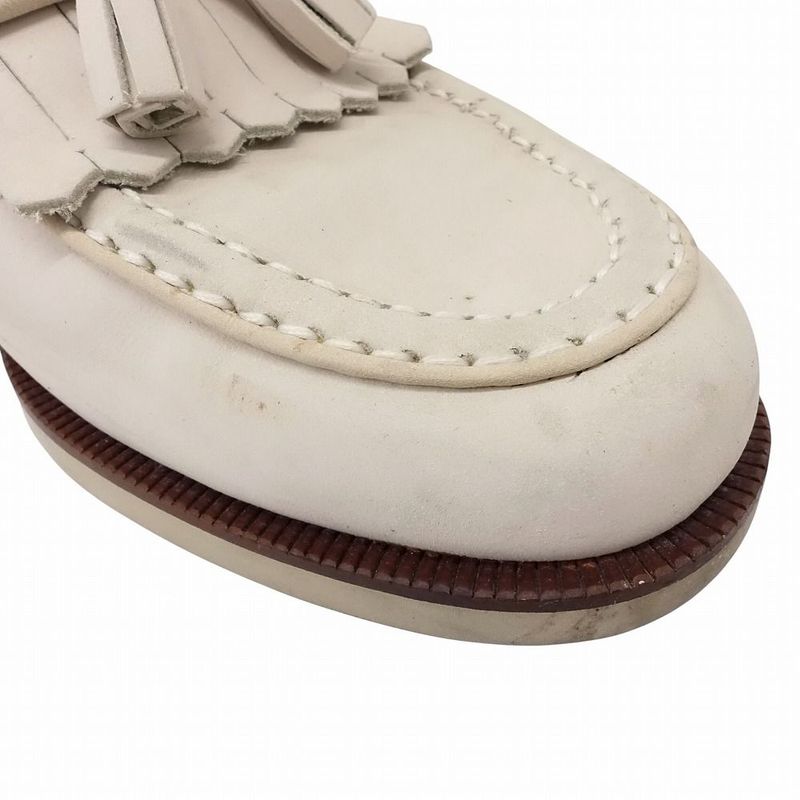 Yves Saint Laurent Tassel Loafers Nubac Cles Zar Leather