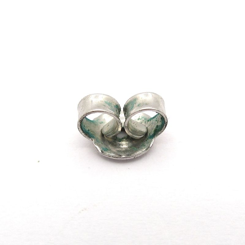 Chanel Earrings - Silver Coco Mark