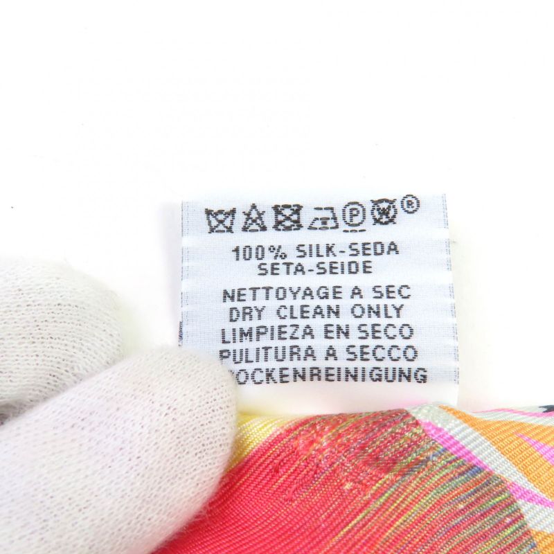 Hermes Kyoto Marble 100% Silk Twilly 2022 Limited Edition Scarf Pink Made In