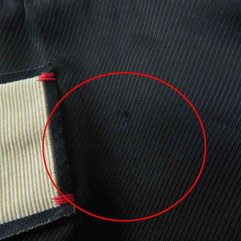 Gucci 20AW 619253 GG Button Belted Jacket Black 42 Ladies