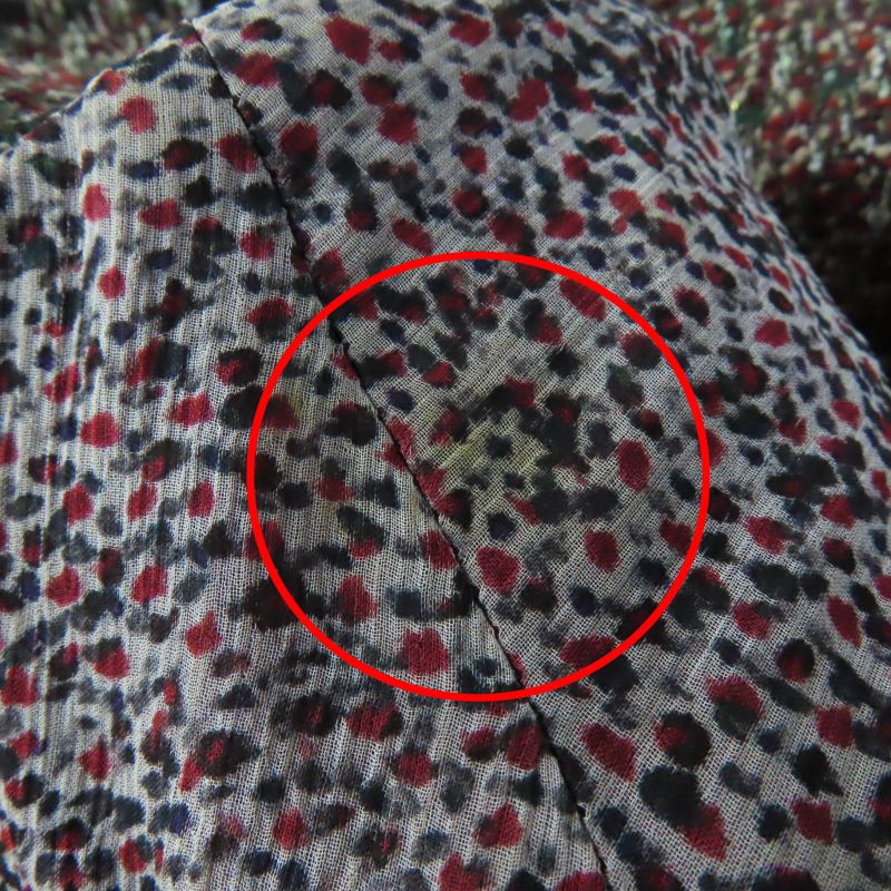 CHANEL P49823 Lined 100% Silk Zip Up Tweed Coat A-line Coat Multicolor 34 Made