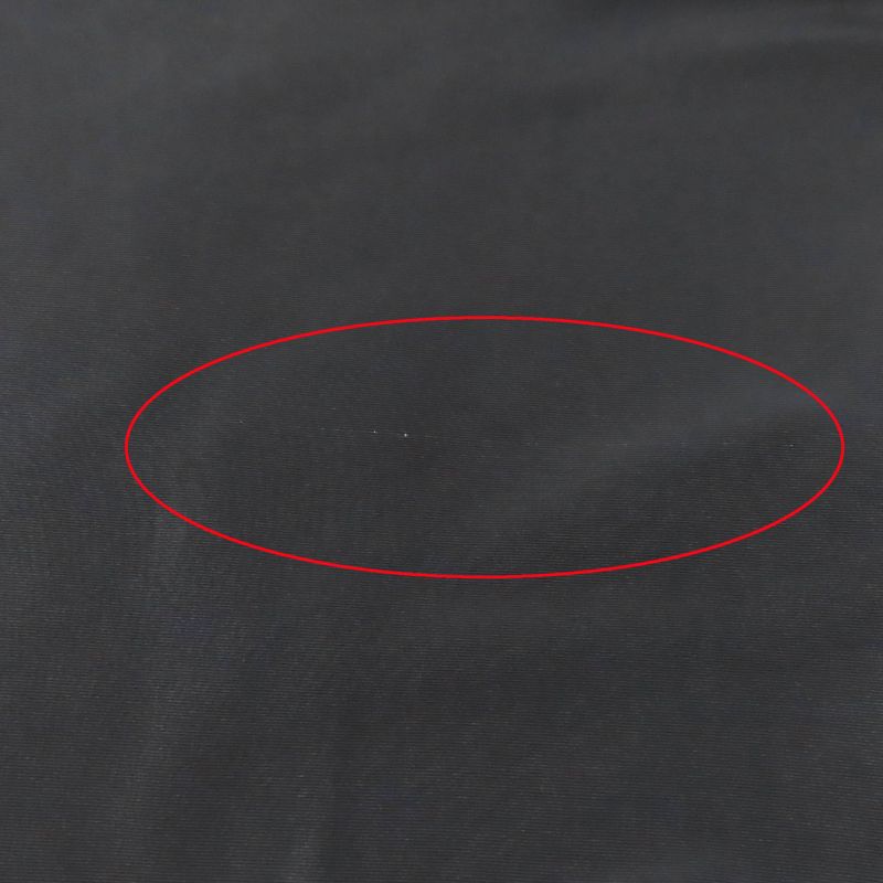 Prada 19 Years APD1 Silk Jacquard Waist Switch Long Sleeve Long Shirt Black 38S