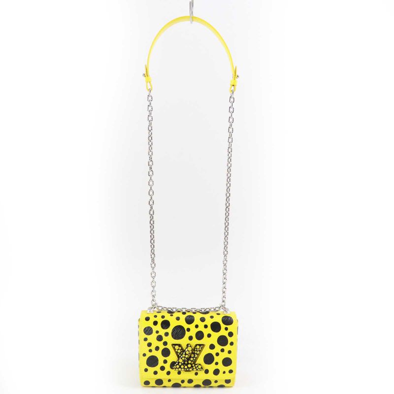 Louis Vuitton Yayoi Kusama Twisted PM Epi Painted Dot Shoulder Bag — view 8