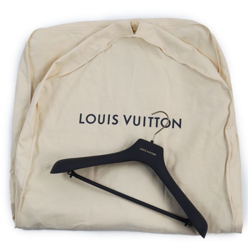 Louis Vuitton 24SS 1afagq Leather And Nylon Blouson Jacket With Padding Jacket