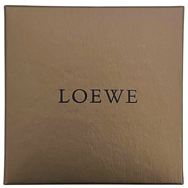Loewe Ornament Silver Excellent Condition Charm Metal Used Loewe Ornament
