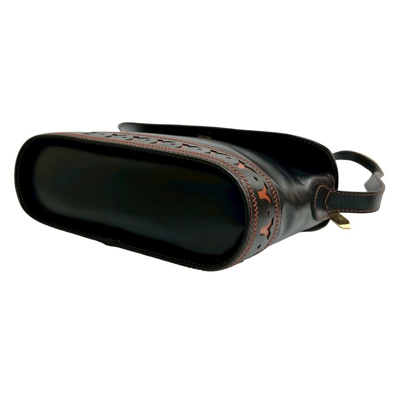 Yves Saint Laurent Punching Cutout Leather