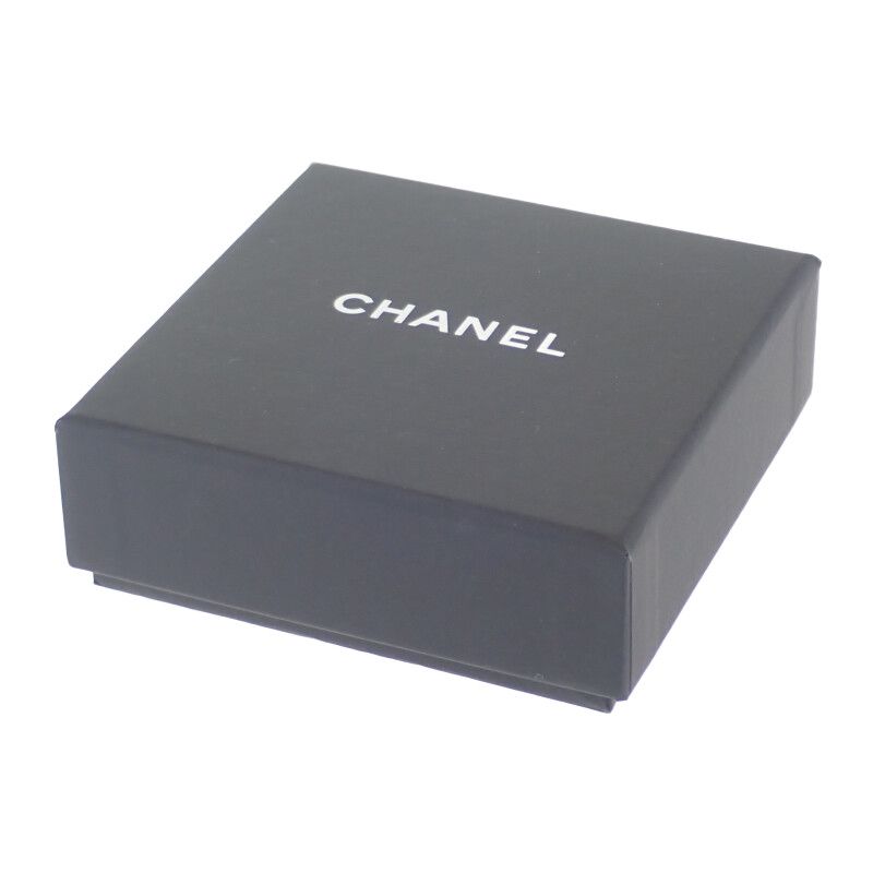 Chanel Coco Mark B19A Brooch Metal Rhinestone Gold Ladies [rank A