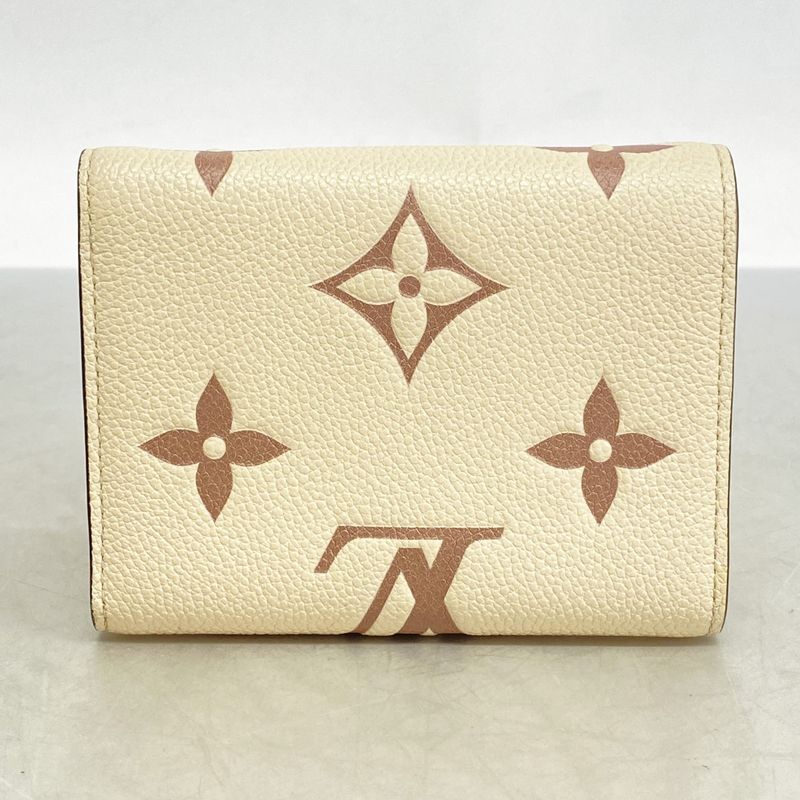 Louis Vuitton Trifold Wallet Monogram/empreinte Bi-color Portefeuille Victorine