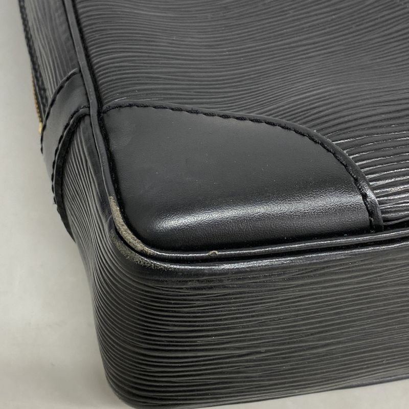 Louis Vuitton Briefcase Epi Porte Documents Voyage M59162 Noir Black Men's