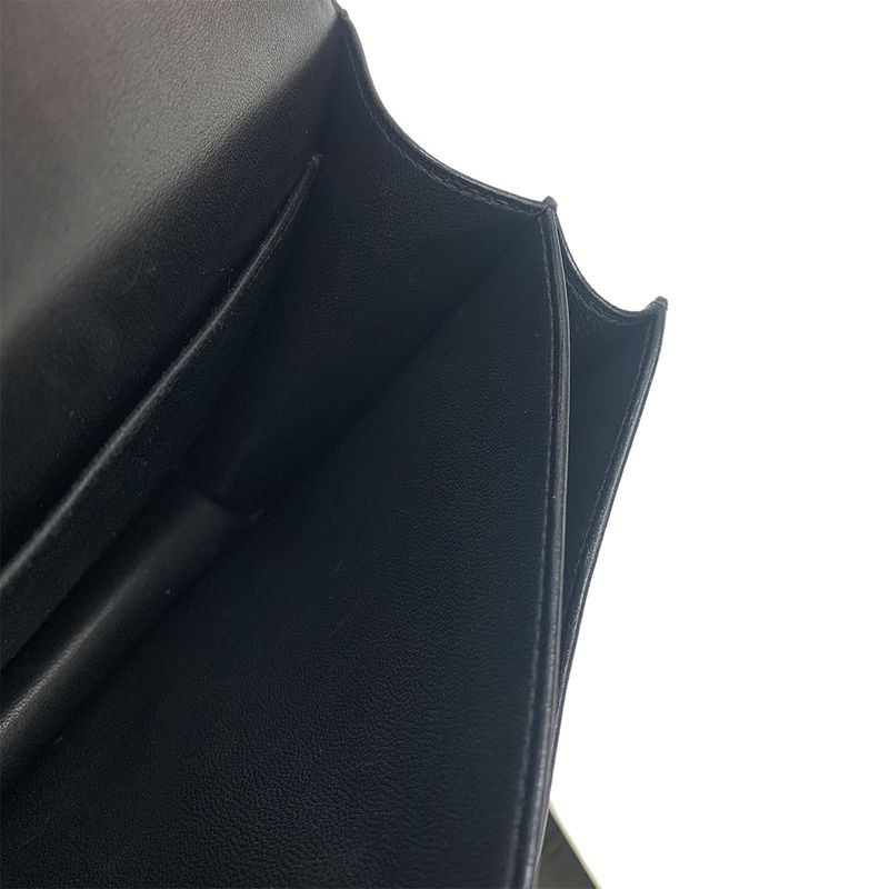 Hermes Constance Mini 18 Shoulder Bag Box Calf Black Gold Hardware 90299146