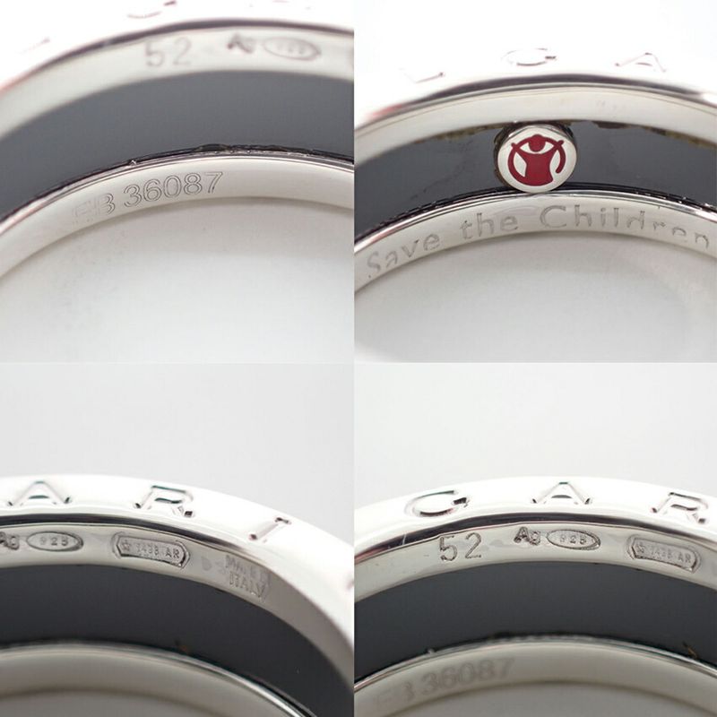 Bulgari 925 Save The Children Ring / Size 11 / J82-26